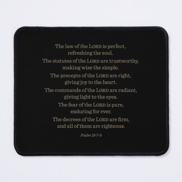 Item preview, Psalm 19:7-9 v.2 designed and sold by x1brett.