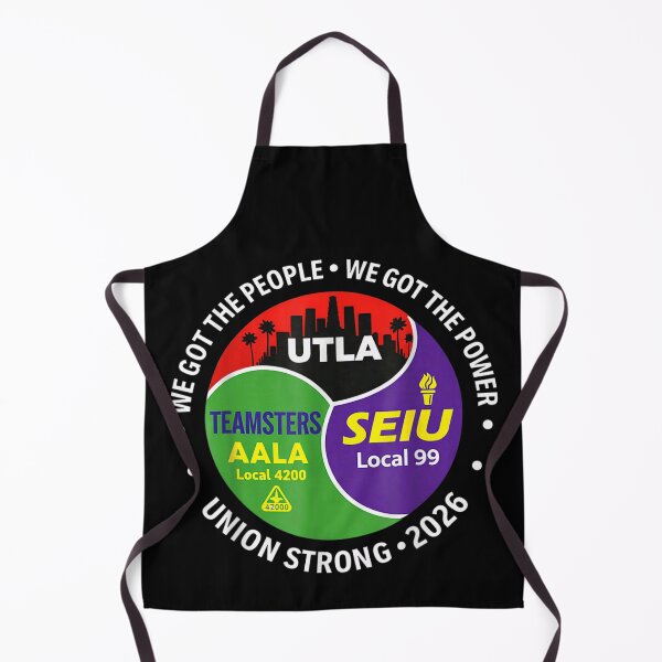 Item preview, Union Strong 2026 UTLA SEIU Local 99 Teamsters AALA Labor Power designed and sold by KrystinaGiGi.