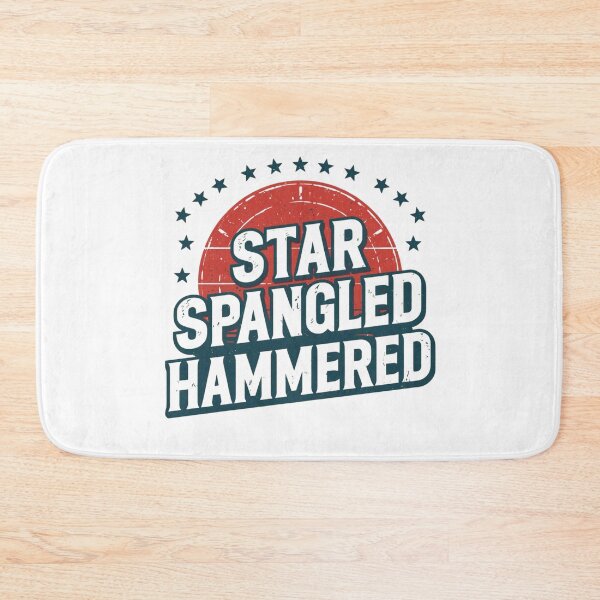 Item preview, Star Spangled Hammered – Funny USA Shirt designed and sold by KapiPrint.
