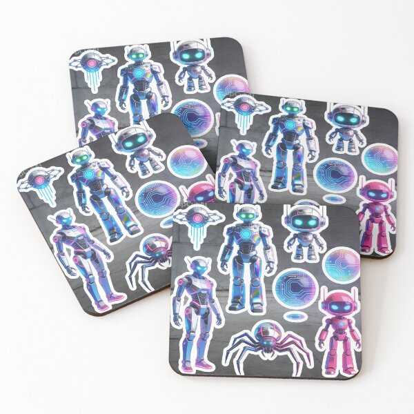 Item preview, Futuristic Robot SkTimes Cyber Style designed and sold by Auroraimperio.
