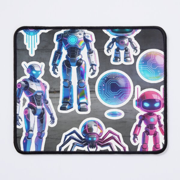 Item preview, Futuristic Robot SkTimes Cyber Style designed and sold by Auroraimperio.