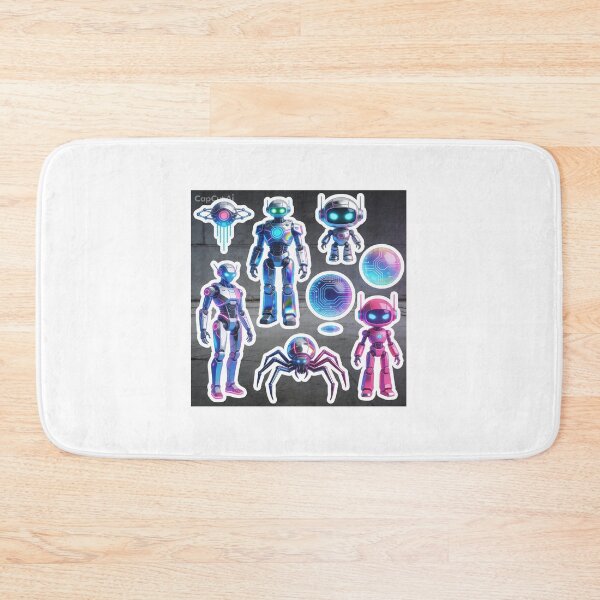 Item preview, Futuristic Robot SkTimes Cyber Style designed and sold by Auroraimperio.