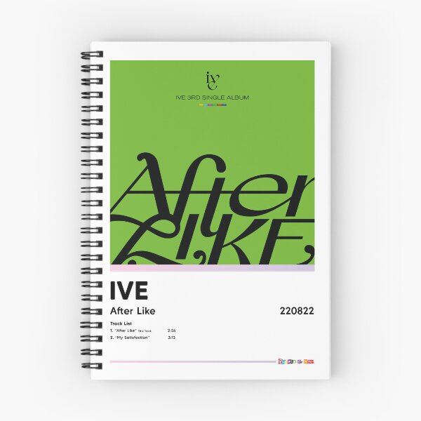Item preview, IVE - After Like - Album Artwork Poster designed and sold by RhodesToKpop.