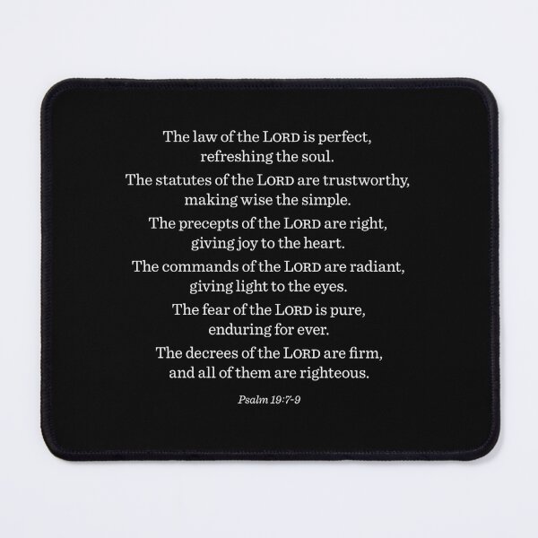 Item preview, Psalm 19:7-9 v.4 designed and sold by x1brett.