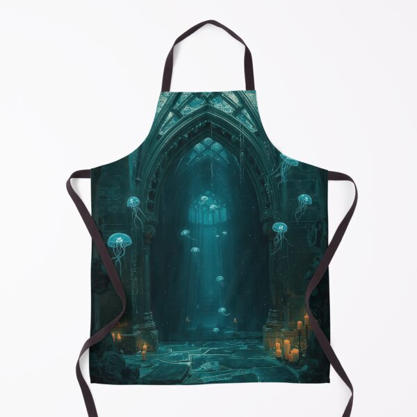 Item preview, Sunken Chapel - Ethereal Gothic Underwater Surrealism designed and sold by kabucino.