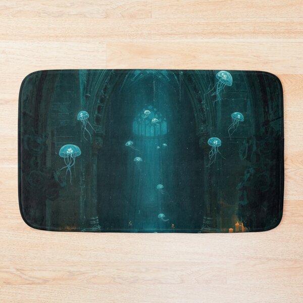 Item preview, Sunken Chapel - Ethereal Gothic Underwater Surrealism designed and sold by kabucino.