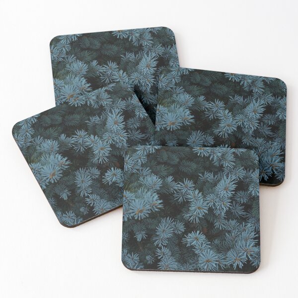 Item preview, Blue Spruce Pine Needles Close Up Botanical Nature Photography designed and sold by MDCCo.