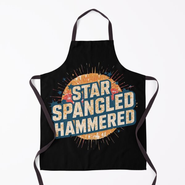 Item preview, Star Spangled Hammered – Funny USA Shirt designed and sold by KapiPrint.