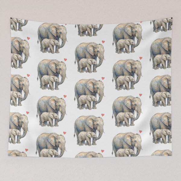 Item preview, Elephant Mother designed and sold by Roy & Tiffany.