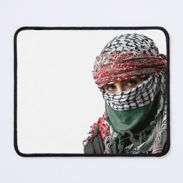 Item preview, Free Palestine Keffiyeh Warrior Princess designed and sold by VectorVisionary.