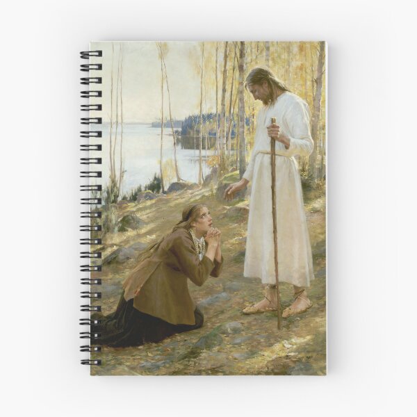 Item preview, Christ and Mary Magdalene by Albert Edelfelt designed and sold by HiddenWalnuts.