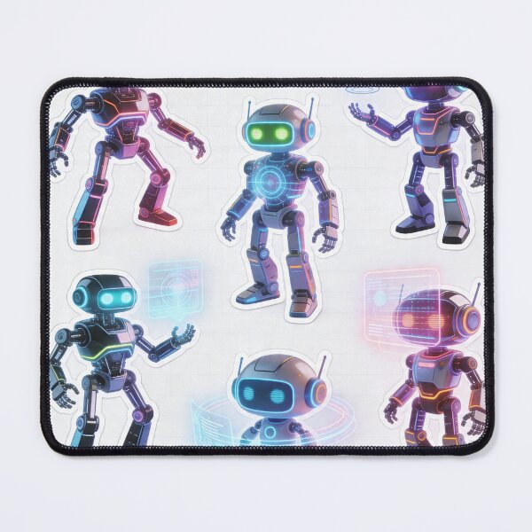 Item preview, Futuristic Robot SkTimes Cyber Style designed and sold by Auroraimperio.