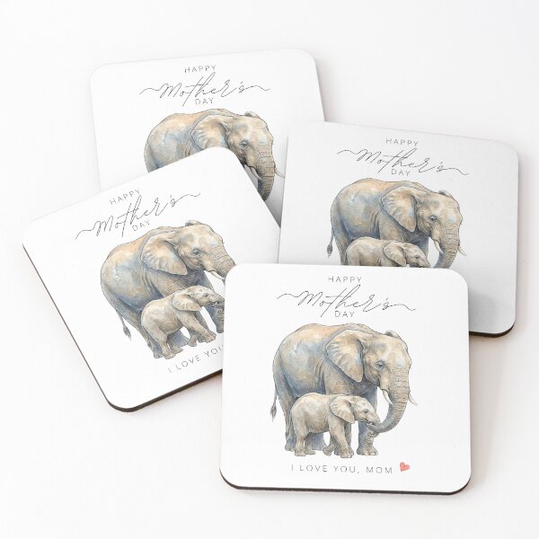 Item preview, Elephant - Happy Mother's Day designed and sold by Roy & Tiffany.