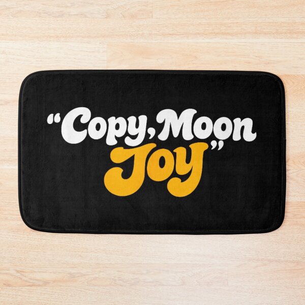 Item preview, Copy Moon Joy Vintage 70s Retro Groovy Typography Aesthetic Quote designed and sold by Capisedo.