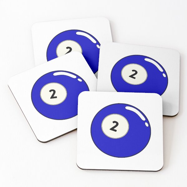 Item preview, Blue 2 Pool Ball Sticker designed and sold by clubrosie.
