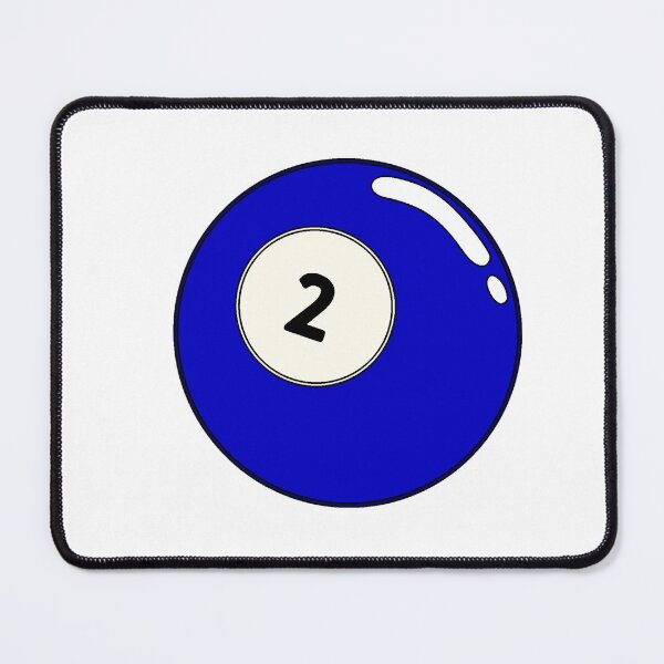 Item preview, Blue 2 Pool Ball Sticker designed and sold by clubrosie.