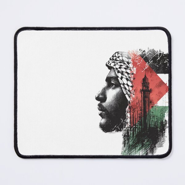 Item preview, Free Palestine Keffiyeh Warrior designed and sold by VectorVisionary.