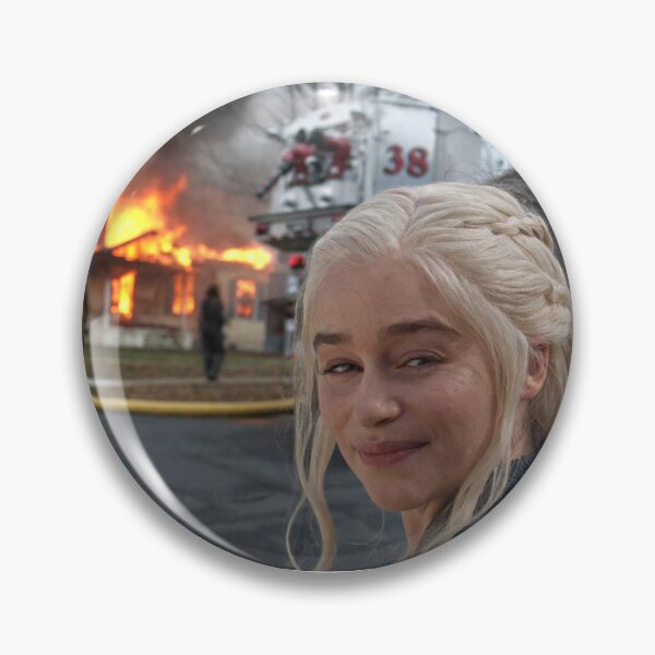 Item preview, Disaster Daenerys designed and sold by LootLogic.