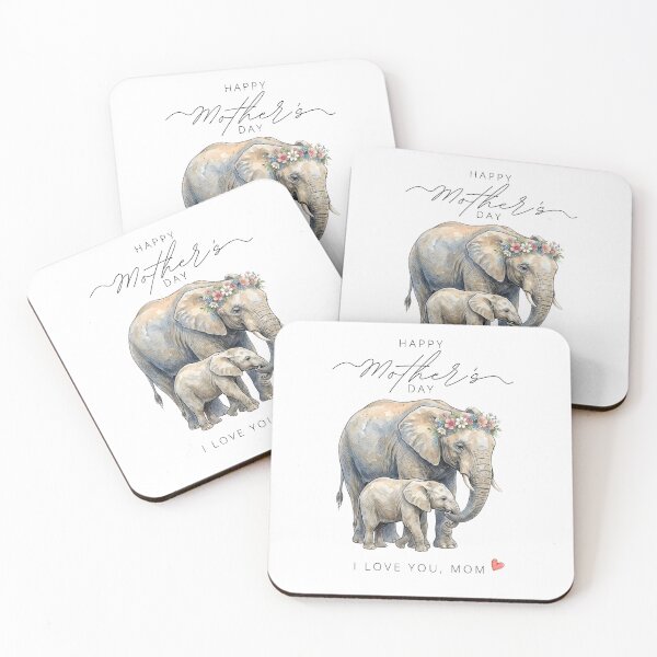 Item preview, Elephant -  Happy Mother's Day designed and sold by Roy & Tiffany.