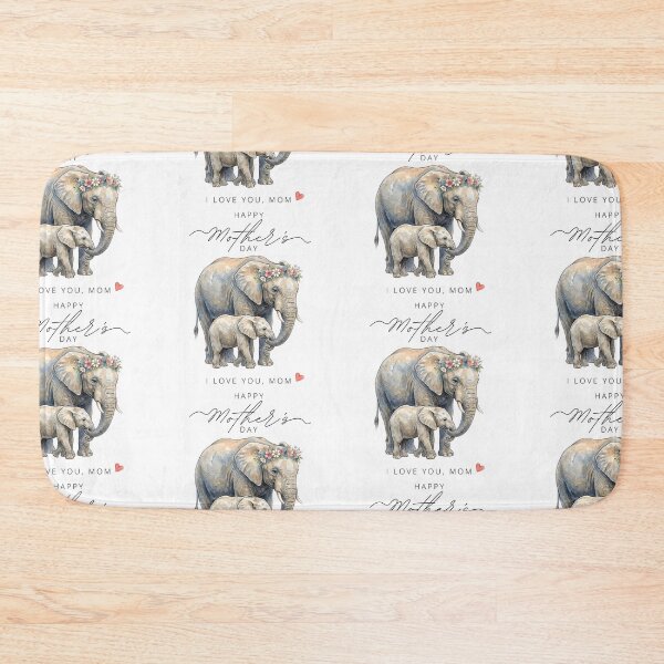 Item preview, Elephant -  Happy Mother's Day designed and sold by Roy & Tiffany.