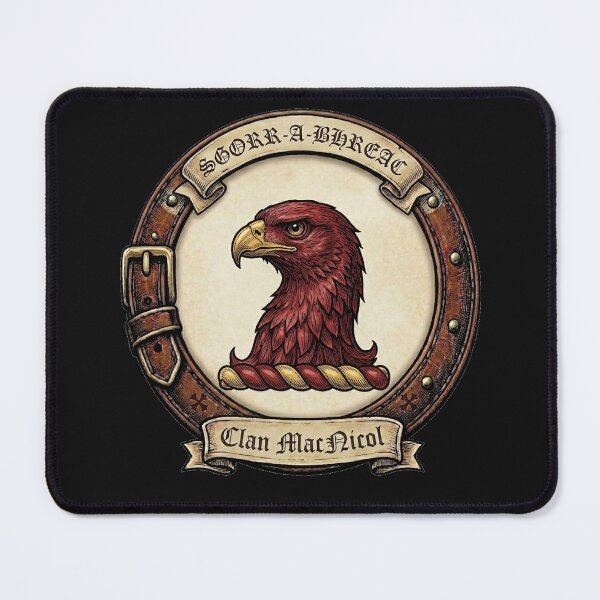 Item preview, Clan MacNicol Crest designed and sold by BagTown Clans.