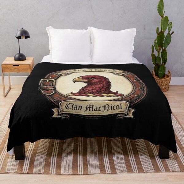 Item preview, Clan MacNicol Crest designed and sold by BagTown Clans.