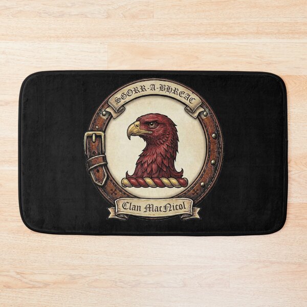 Item preview, Clan MacNicol Crest designed and sold by BagTown Clans.