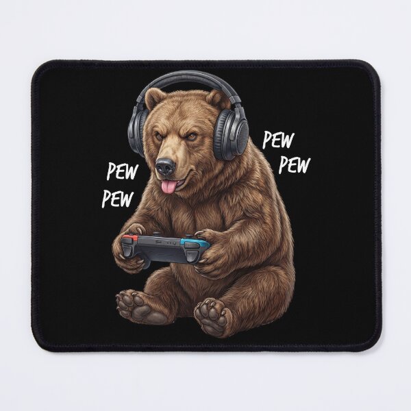 Item preview, Gaming Bear Gamer Videogaming Animal Lover designed and sold by TerryConnells.