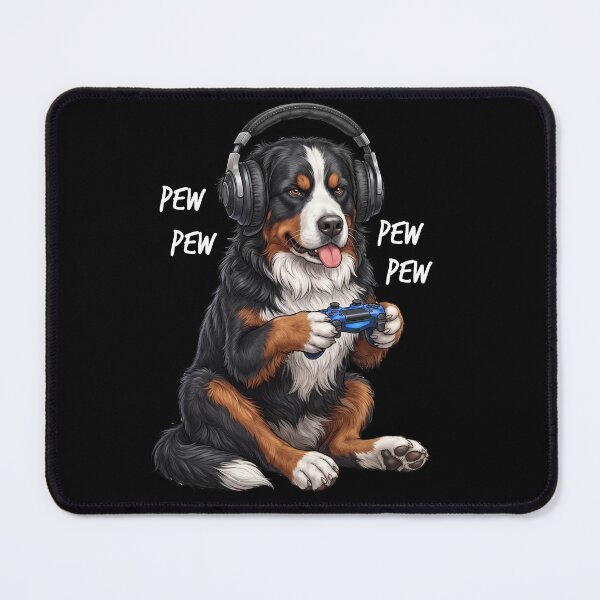 Item preview, Gaming Bernese Mountain Dog Gamer Videogaming Dog Lover designed and sold by TerryConnells.