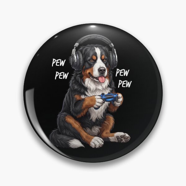 Item preview, Gaming Bernese Mountain Dog Gamer Videogaming Dog Lover designed and sold by TerryConnells.