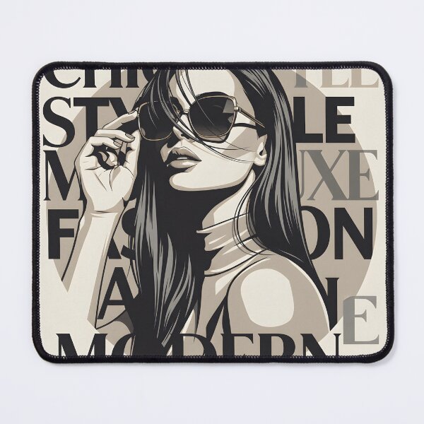Item preview, Chic Modern Fashion Silhouette Illustration designed and sold by Ossvio.
