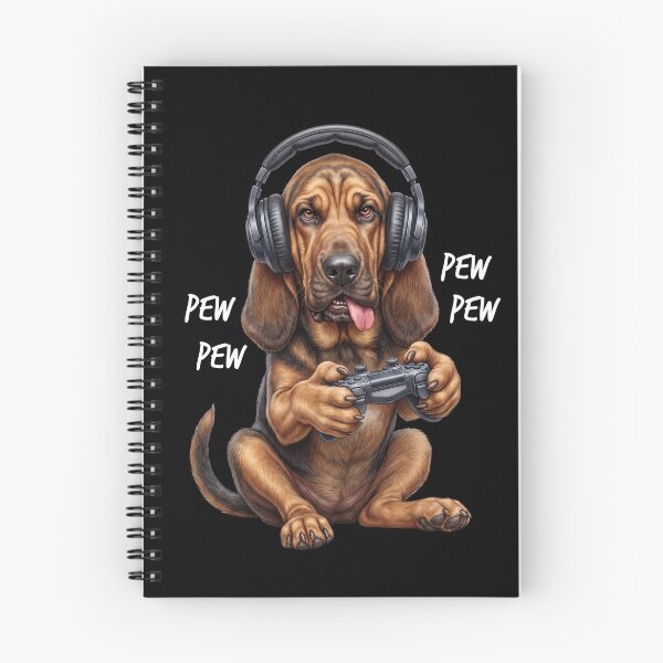 Item preview, Gaming Bloodhound Gamer Videogaming Dog Lover designed and sold by TerryConnells.
