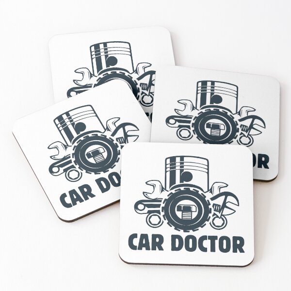 Item preview, Car Doctor Funny Mechanic Design designed and sold by CleanDecor.