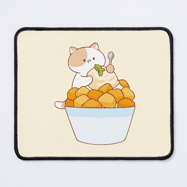 Item preview, Cat with mango bingsu designed and sold by salposi.