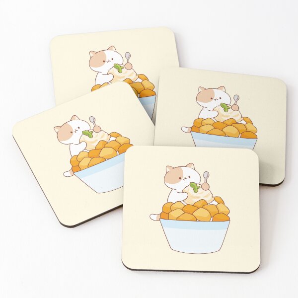 Item preview, Cat with mango bingsu designed and sold by salposi.