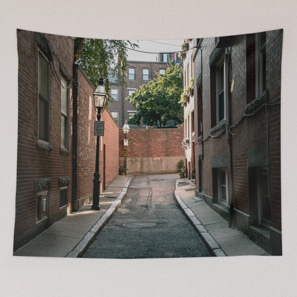 Item preview, Boston North End Brick Alley Street Photography designed and sold by MDCCo.