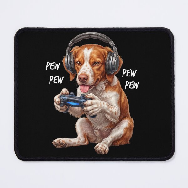 Item preview, Gaming Brittany Gamer Videogaming Dog Lover designed and sold by TerryConnells.