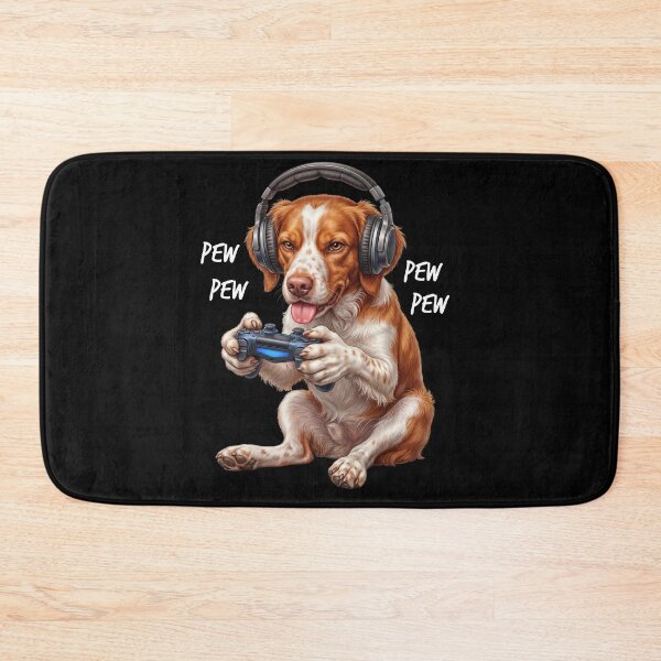 Item preview, Gaming Brittany Gamer Videogaming Dog Lover designed and sold by TerryConnells.