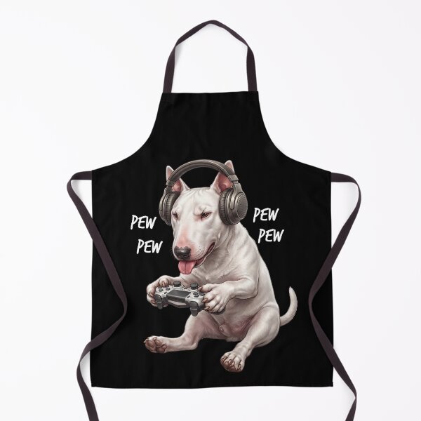Item preview, Gaming Bull Terrier Gamer Videogaming Dog Lover designed and sold by TerryConnells.