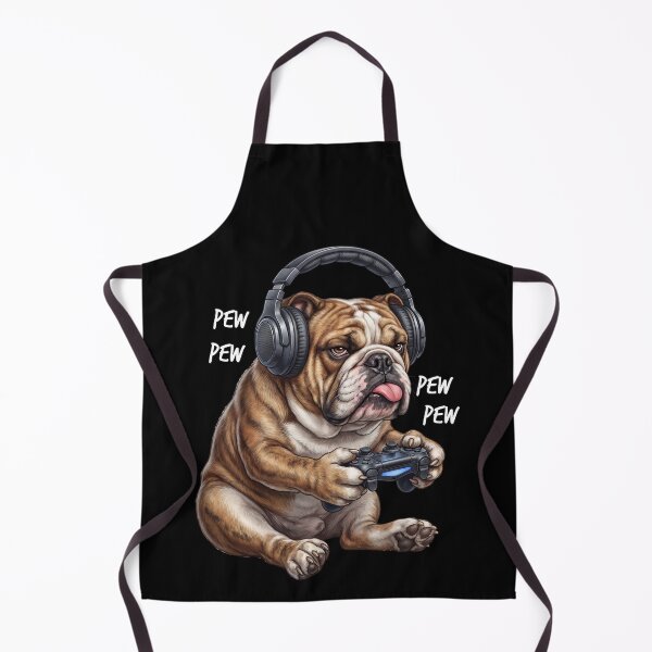 Item preview, Gaming Bulldog Gamer Videogaming Dog Lover designed and sold by TerryConnells.