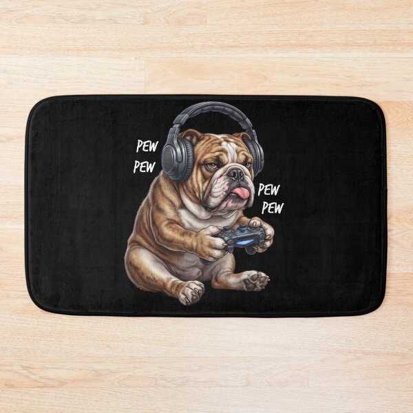 Item preview, Gaming Bulldog Gamer Videogaming Dog Lover designed and sold by TerryConnells.