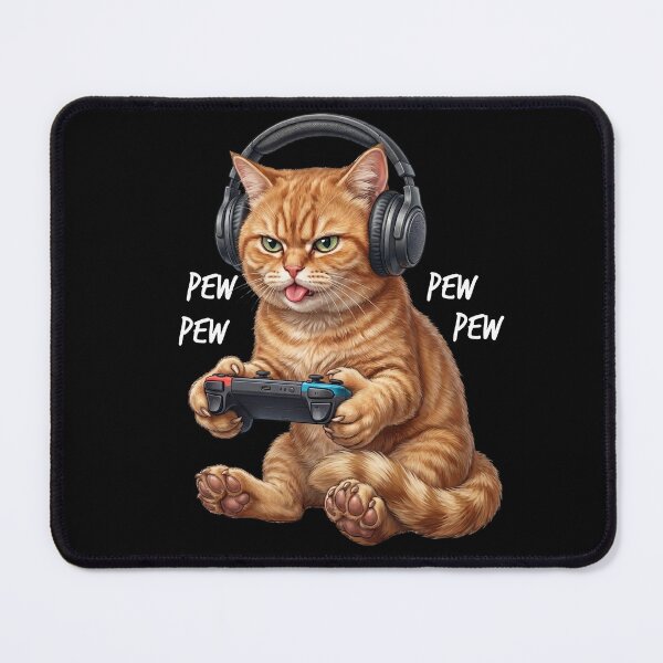 Item preview, Gaming Cat Gamer Videogaming Animal Lover designed and sold by TerryConnells.