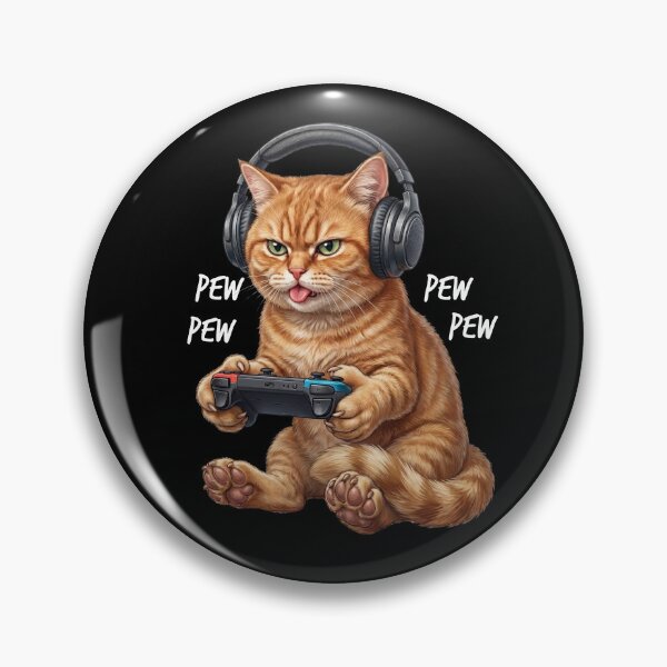 Item preview, Gaming Cat Gamer Videogaming Animal Lover designed and sold by TerryConnells.