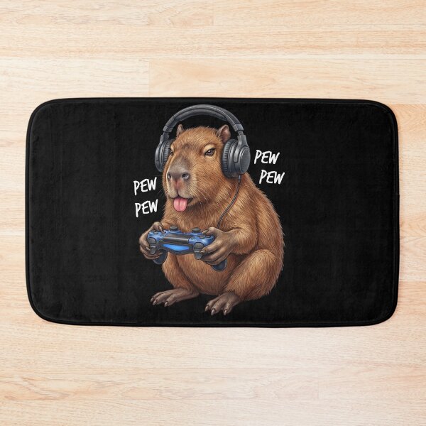 Item preview, Gaming Capybara Gamer Videogaming Animal Lover designed and sold by TerryConnells.