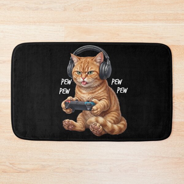 Item preview, Gaming Cat Gamer Videogaming Animal Lover designed and sold by TerryConnells.