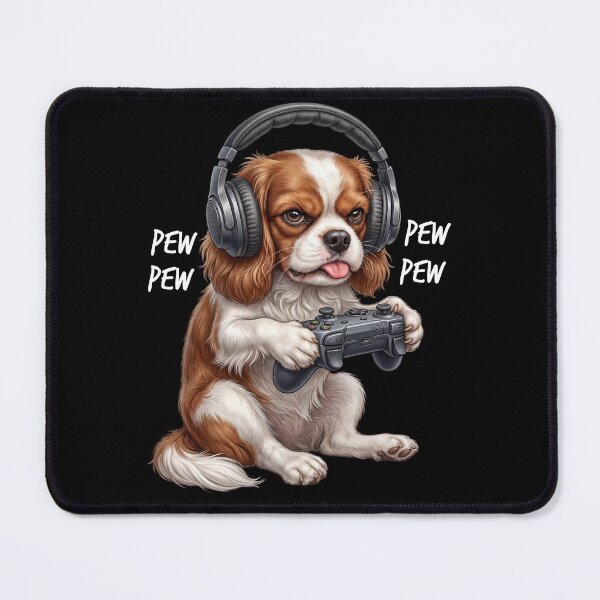 Item preview, Gaming Cavalier King Charles Spaniel Gamer Videogaming Dog Lover designed and sold by TerryConnells.