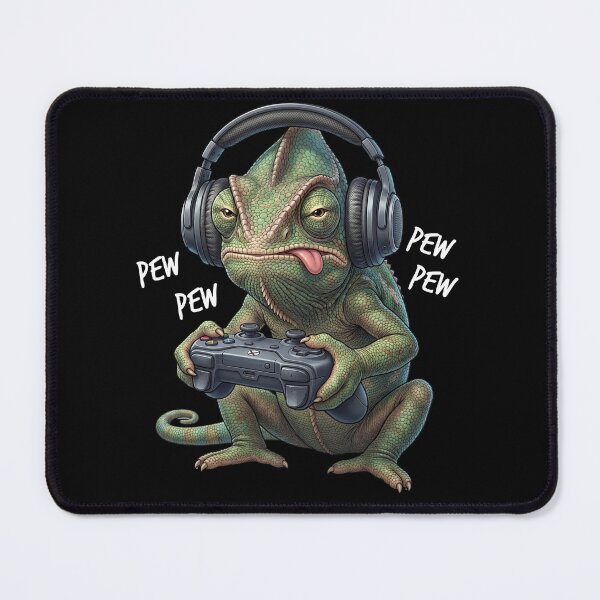 Item preview, Gaming Chameleon Gamer Videogaming Animal Lover designed and sold by TerryConnells.