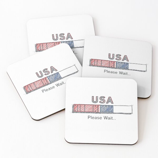 Item preview, USA Loading… Please Wait designed and sold by KapiPrint.