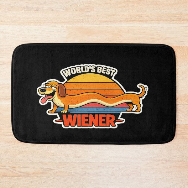 Item preview, I Might Be A Handful But My Weiner Sure Isn't , Funny Wiener Dog Sticker, Long Dachshund Meme, World's Best Wiener, Retro Sausage Dog Design, Cute Dog Lover Gift designed and sold by VibeOffline Studio.