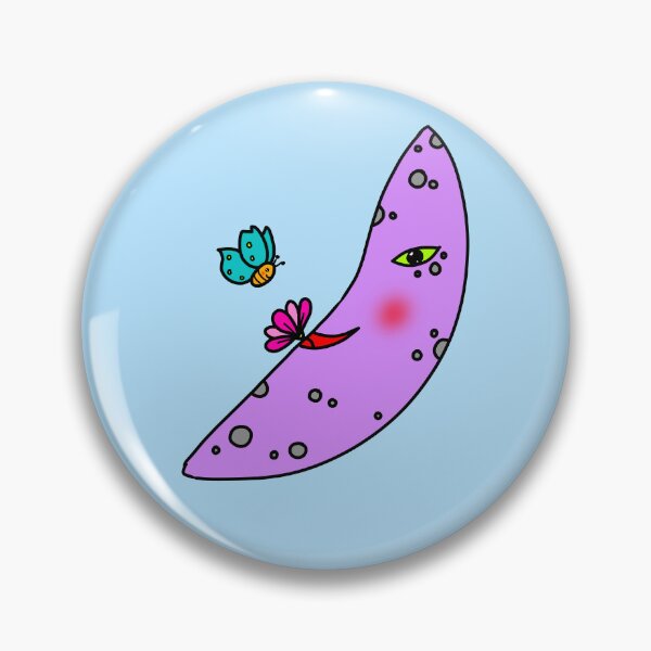 Item preview,  The purple moon and the little butterfly designed and sold by EMILYVU22.